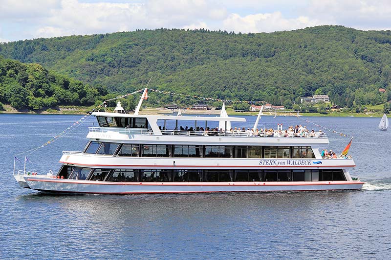 Schifffahrt am Edersee