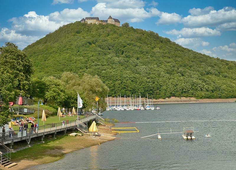 Strandpromenade von Waldeck