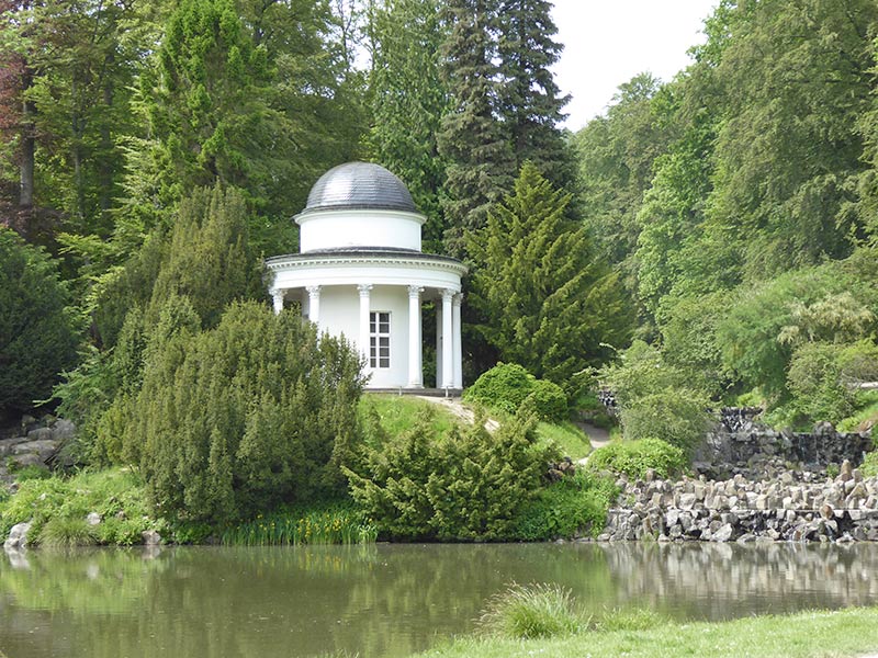 Jussow Tempel im Bergpark Wilhemshöhe