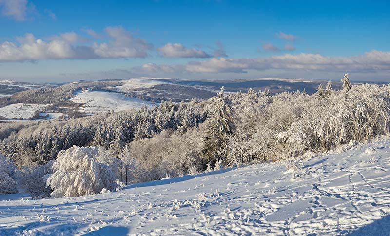 Hessisches Bergland - Winterurlaub